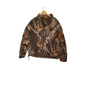Browning women’s goose down camouflage hunting jacket